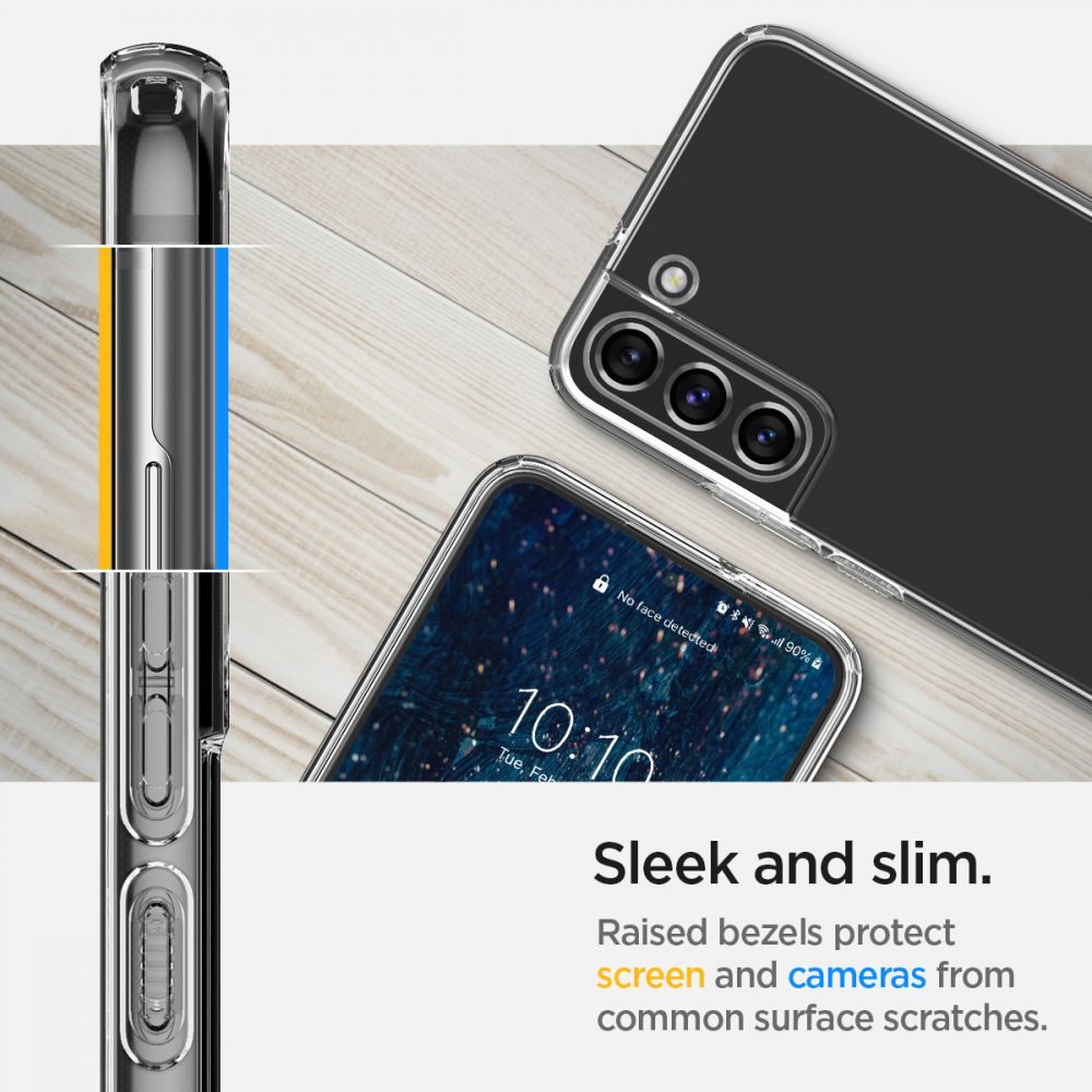 Spigen Liquid Crystal Ovitek Za Mobilni Telefon, Samsung Galaxy S22 Plus, Crystal Clear