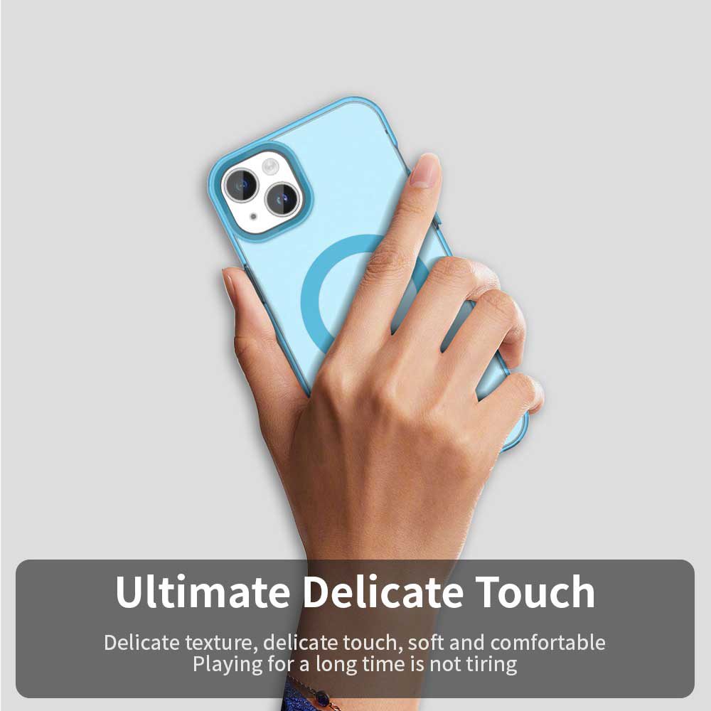 Techsuit CandyCase MagSafe, iPhone 13, modrý