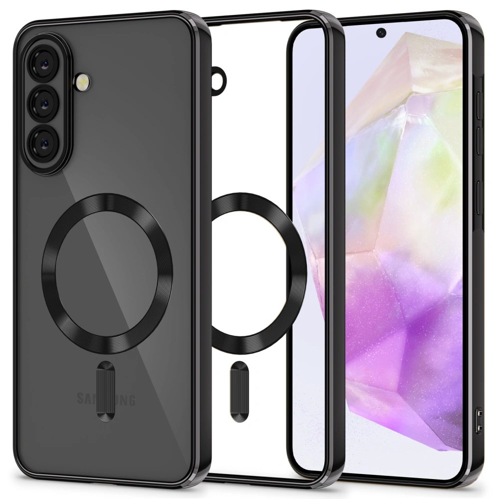 Levně Tech-Protect MagFlex MagSafe Samsung Galaxy A37 5G, lesklá černá