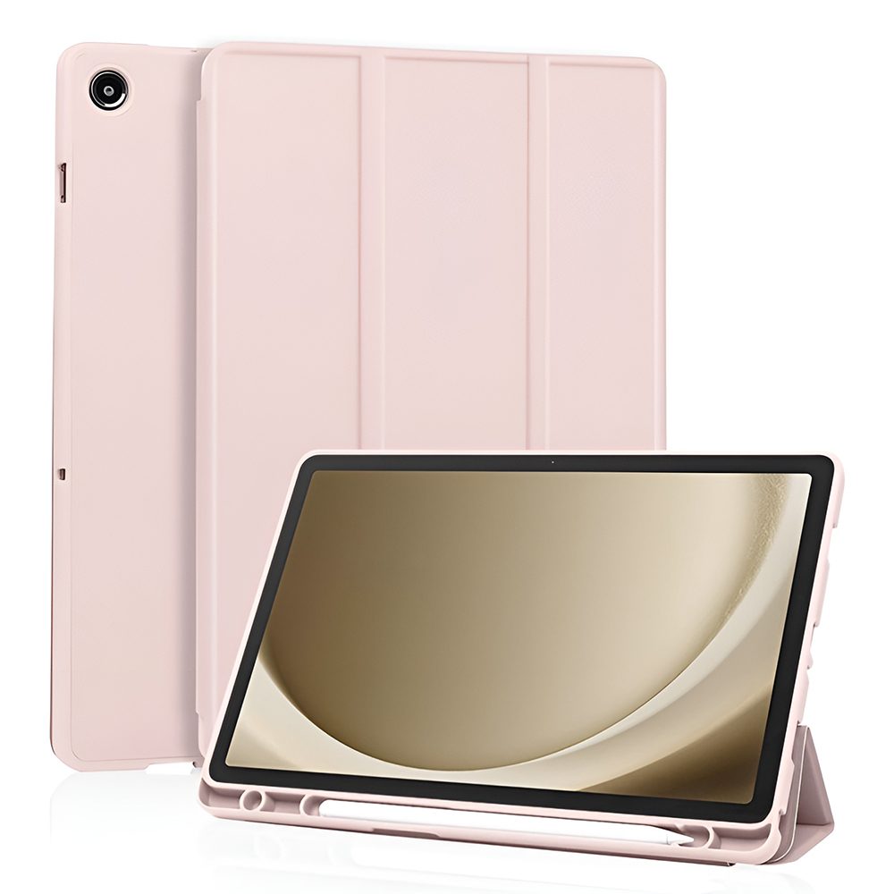 Levně Techsuit Flex Trifold pouzdro, Samsung Galaxy Tab A11 Plus / A9 Plus, růžové
