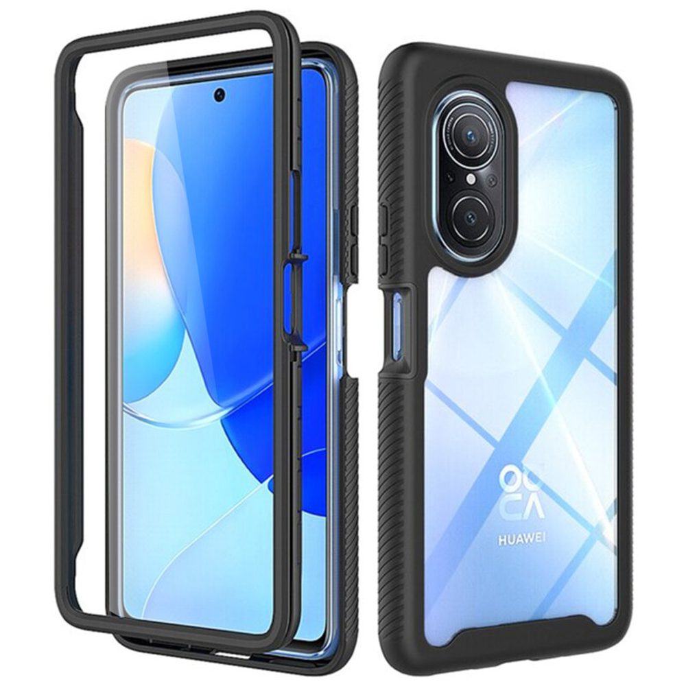 Techsuit Defense360 Pro + Védőfólia, Huawei Nova 9 SE, Fekete