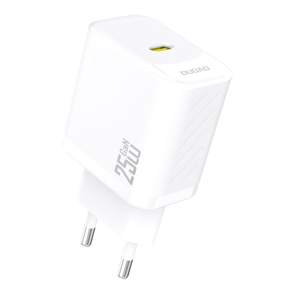 Levně Dudao A27 nabíječka USB-C, 25W GaN, bílá