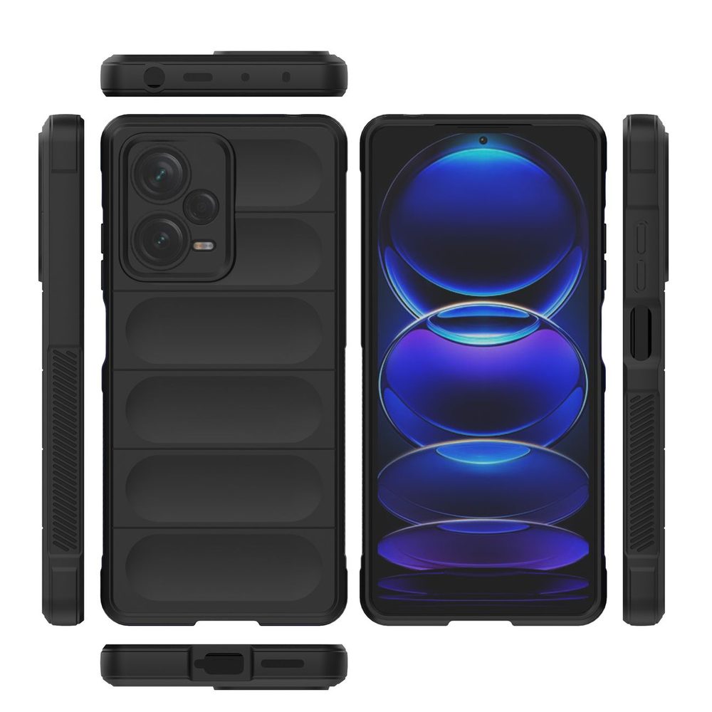 Magic Shield Maska, Xiaomi Redmi Note 12 Pro Plus, Crni