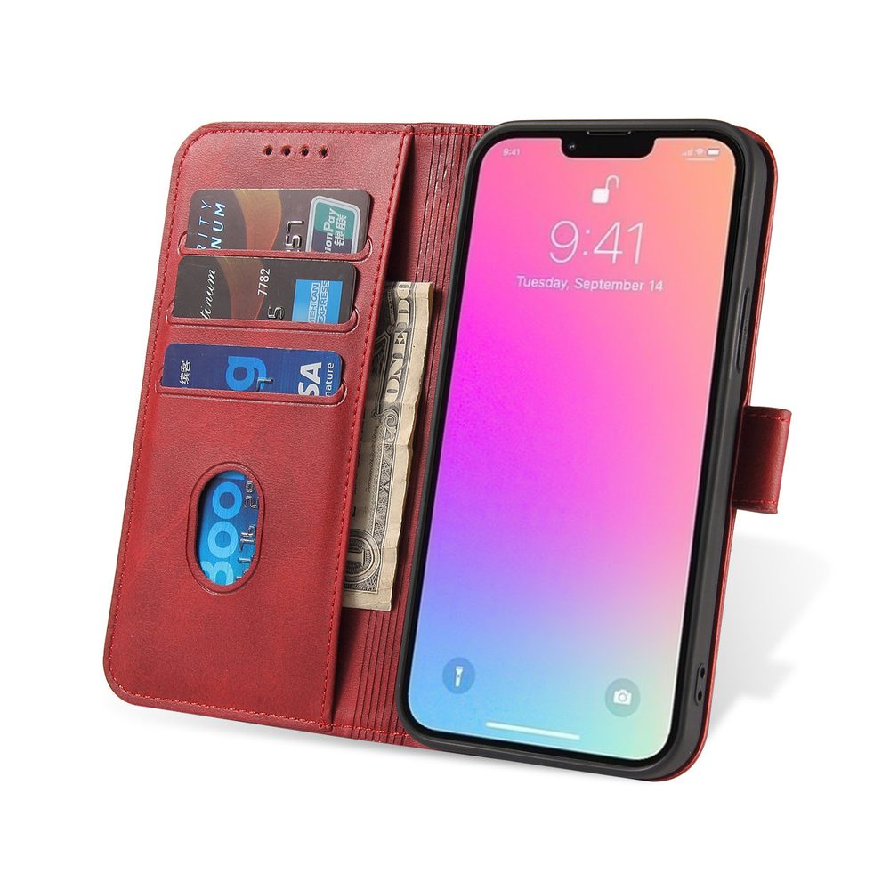 Magnet Case, IPhone 15 Plus, Rdeča