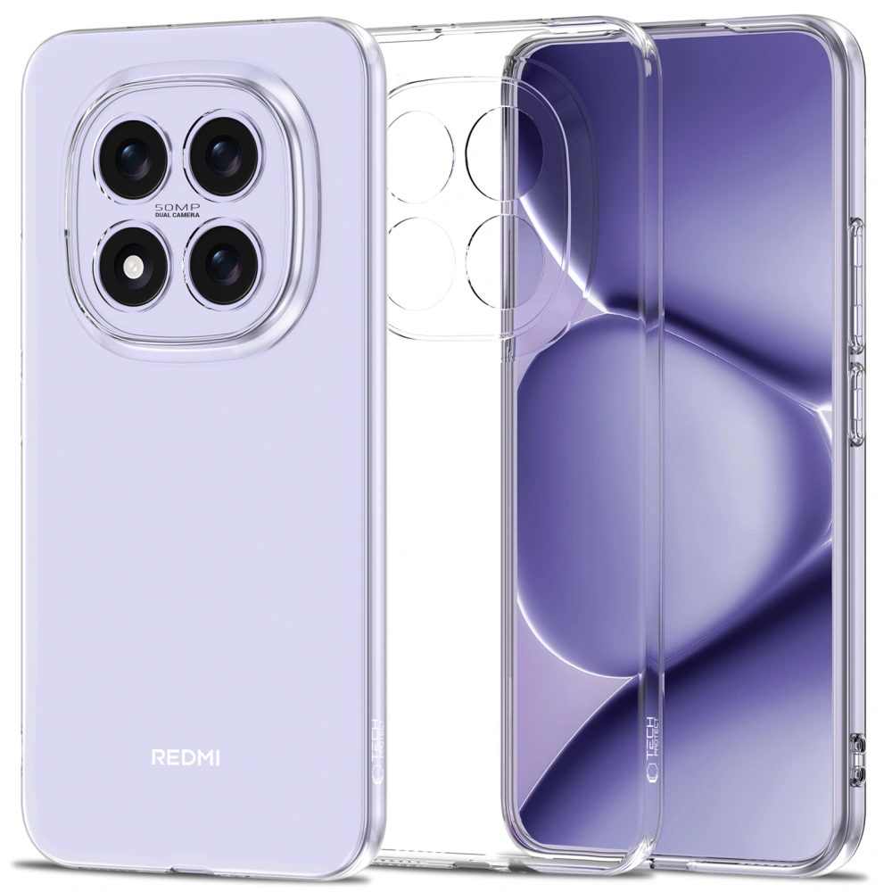 Levně Tech-Protect Flexair Xiaomi Poco M8 Pro / Redmi Note 15 Pro Plus 5G, průhledný