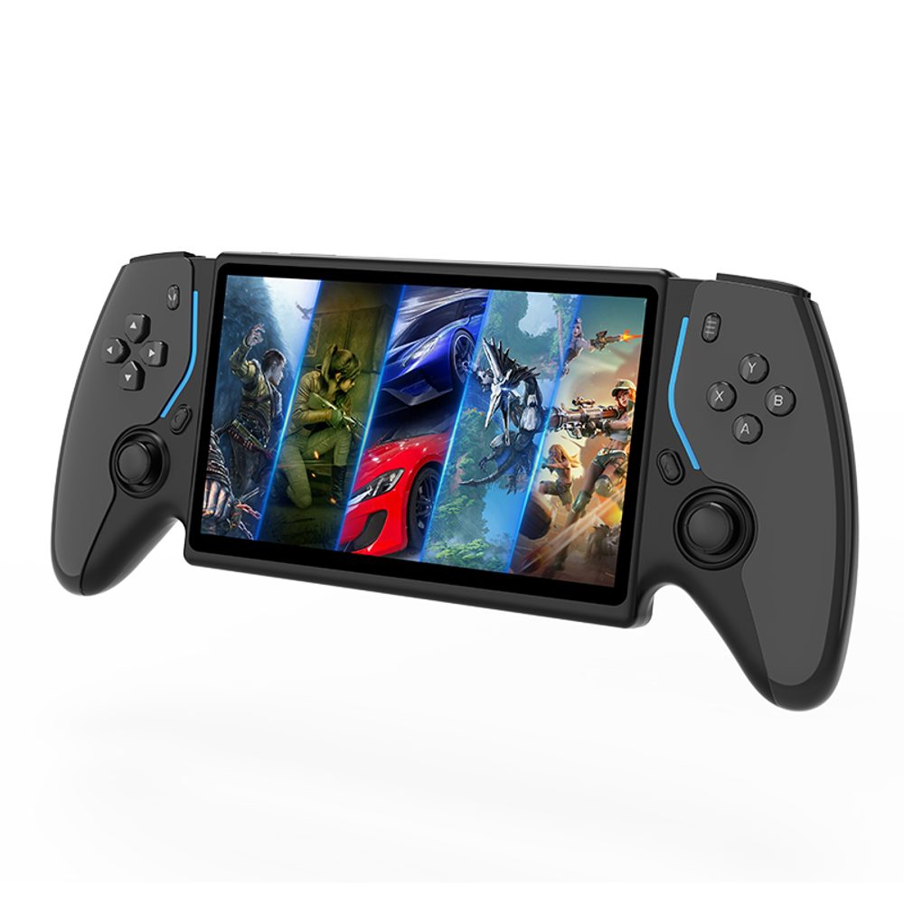 HC800 Prémiová přenosná herní konzole s 7" HD IPS displejem, černá