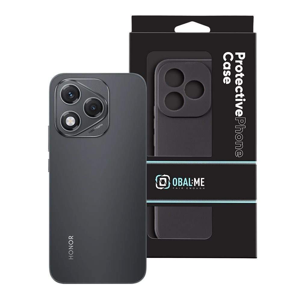 OBAL:ME Matný TPU Kryt pre Honor 400 Lite, čierny