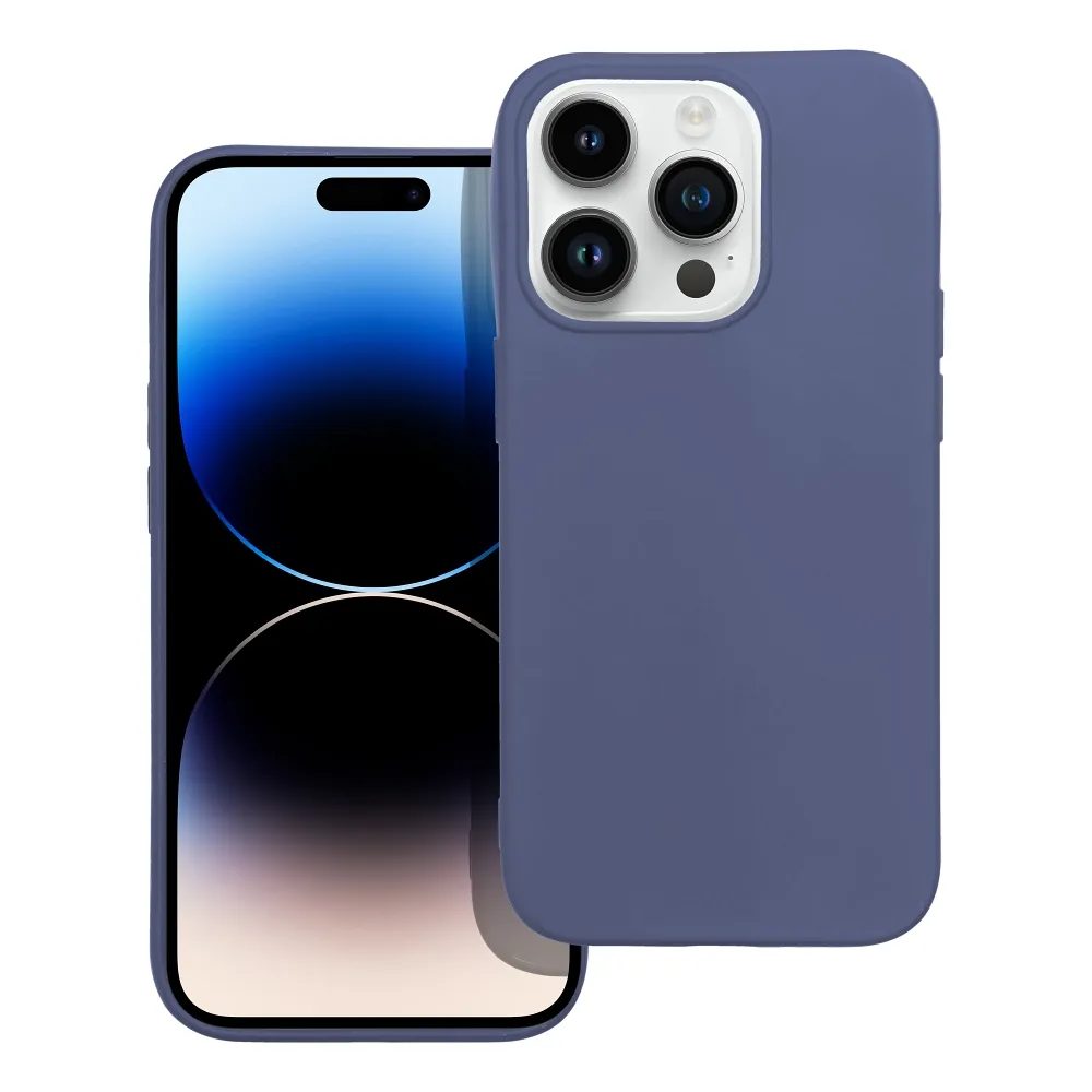 Matt tok, iPhone 14 Pro, kék