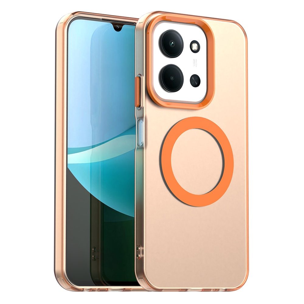 Levně Techsuit CandyCase MagSafe, Xiaomi Redmi 15C 4G / 5G / Poco C85 4G, oranžový
