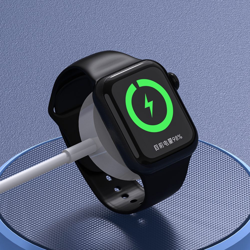 Dudao A12Max 2v1 kábel pre iWatch + Lightning - USB-C, 20W PD, 1,2 m, biely