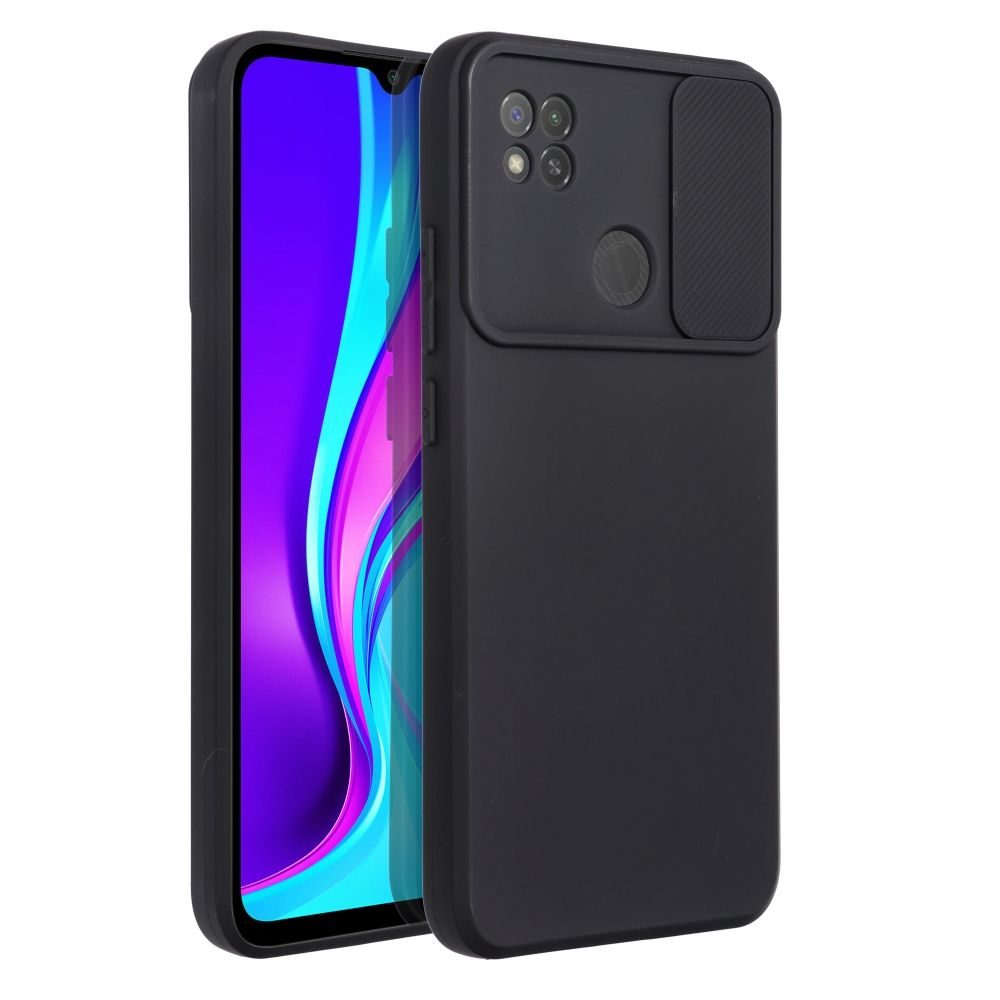 Slide Maska, Xiaomi Redmi 9C, Crni