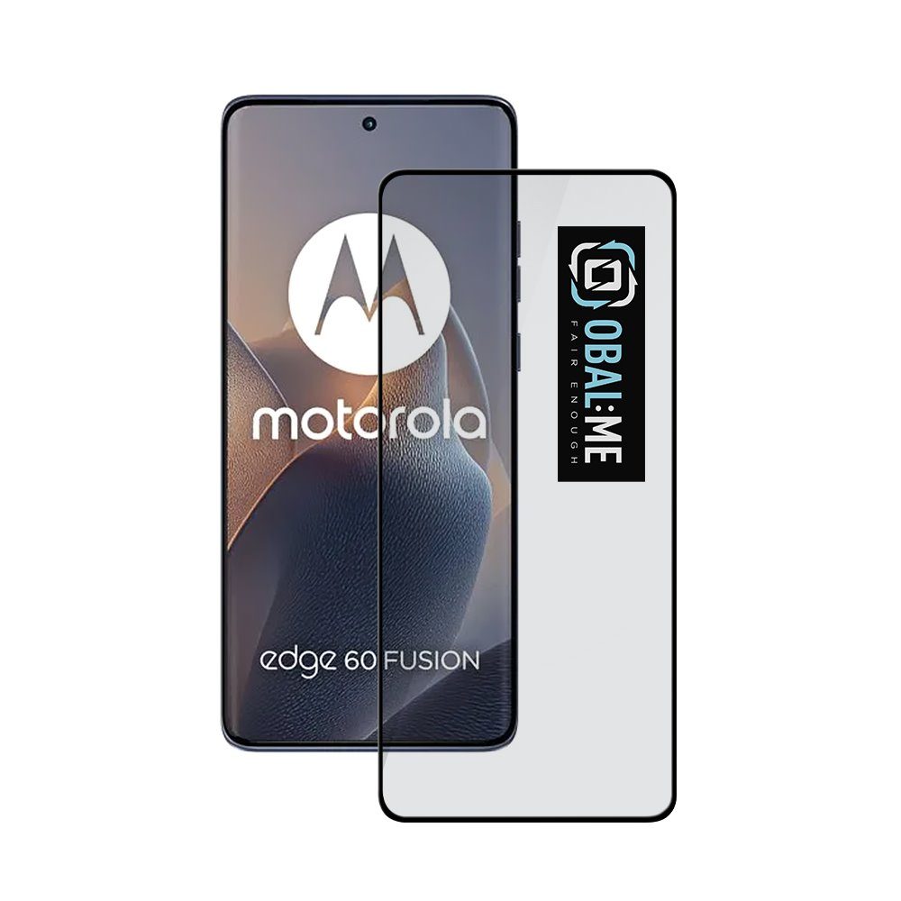 OBAL:ME Sticla Securizată 5D pentru Motorola Edge 60 / 60 Pro / 60 Fusion, neagră