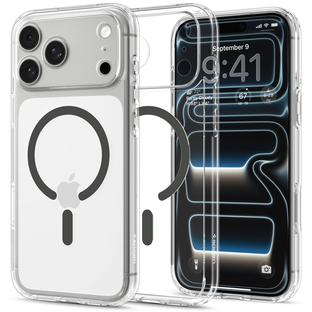 Spigen Ultra Hybrid Mag cu MagSafe, iPhone 17 Pro Max / 18 Pro Max, grafit