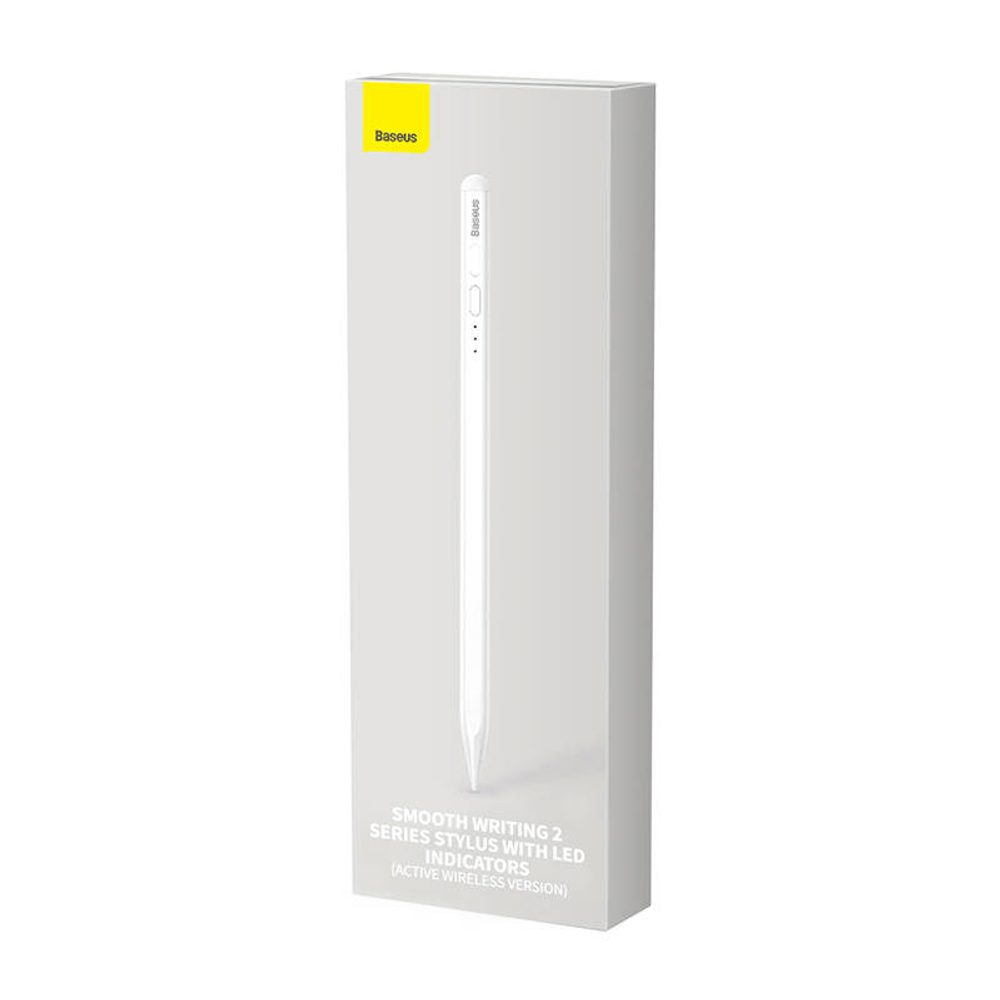 Baseus Smooth Writing 2 Stylus Pen S LED Indikatorima, Bijela