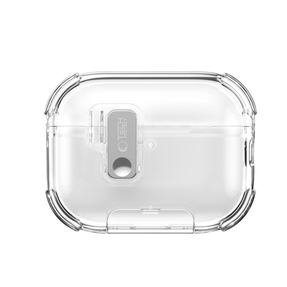 Tech-Protect Bounce Pro puzdro, Apple AirPods Pro 3, priehľadné