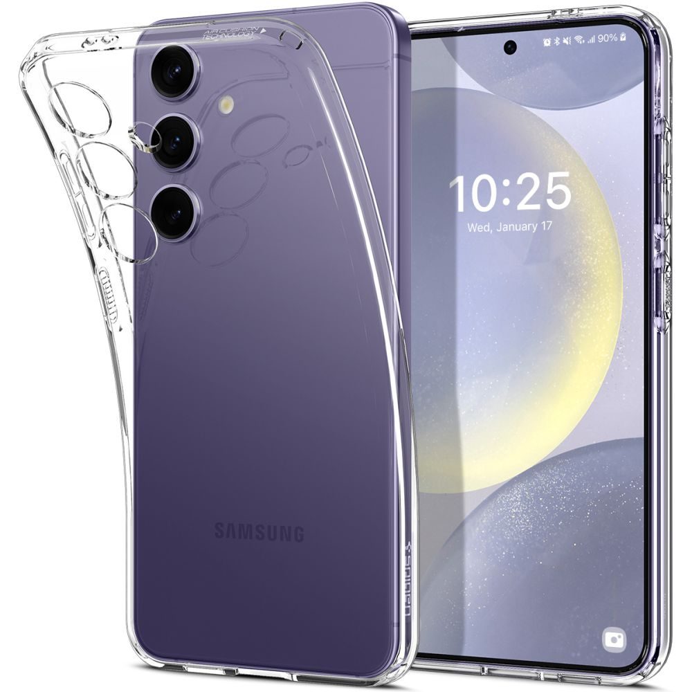 Spigen Liquid Crystal Kryt Na Mobil, Samsung Galaxy S24, Crystal Clear