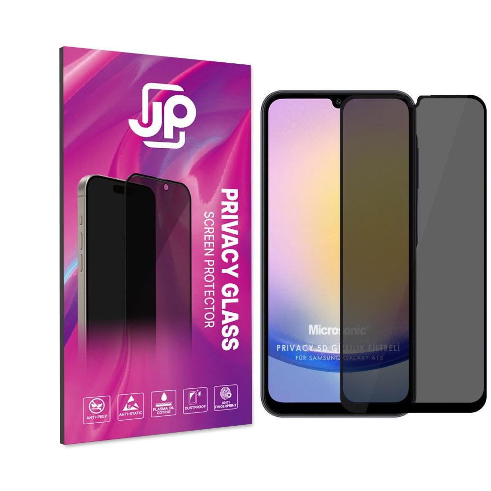 Levně JP Privacy Tvrzené sklo, Samsung Galaxy A17, černé