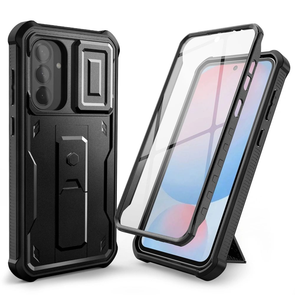 Levně Tech-Protect Kevlar Cam+ pouzdro, Samsung Galaxy A56 5G, černé