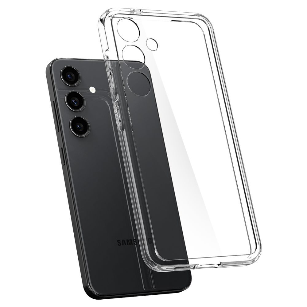 Spigen Liquid Crystal Tok Telefonhoz, Samsung Galaxy S24+ Plus, Crystal Clear