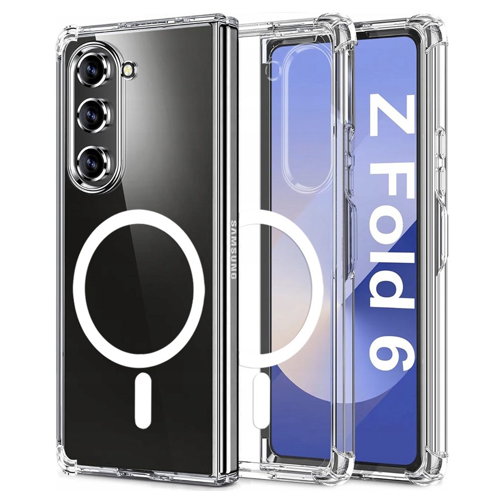 Techsuit ütésálló MagSafe átlátszó tok, Samsung Galaxy Z Fold6