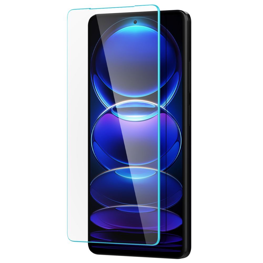 Spigen Glas.Tr Slim, Folie De Sticlă Securizată 2 Bucăți, Xiaomi Redmi Note 12 Pro 5G / 12 Pro Plus 5G / Poco X5 Pro 5G