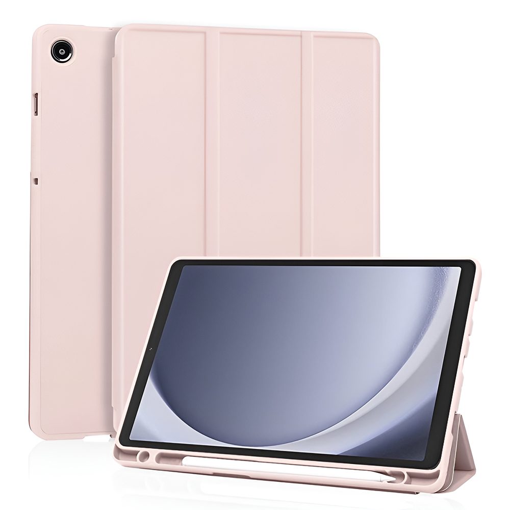 Levně Techsuit Flex Trifold pouzdro, Samsung Galaxy Tab A11 / A9, růžové