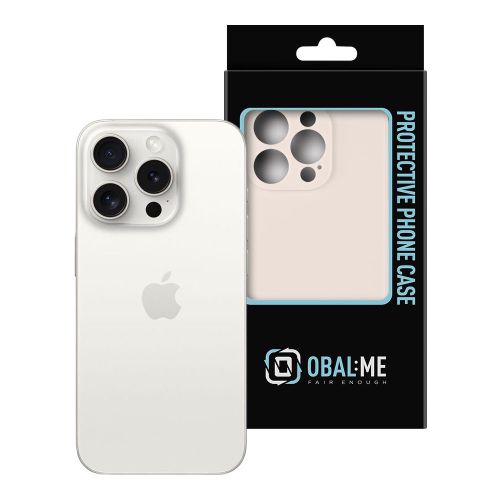OBAL:ME Matte TPU Kryt Pre Apple IPhone 15 Pro, Béžový