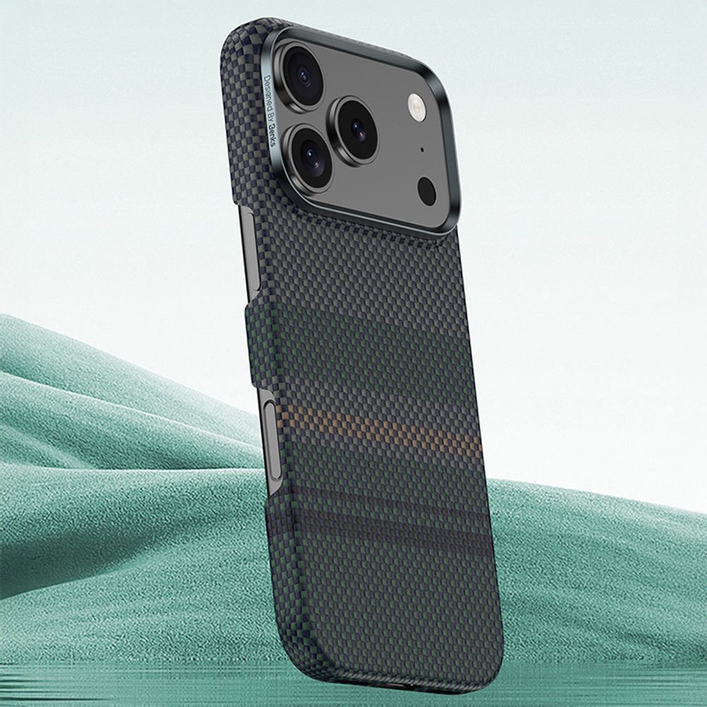Benks Magnetic Armor Air Aurora Kevlar obal, iPhone 17 Pro Max