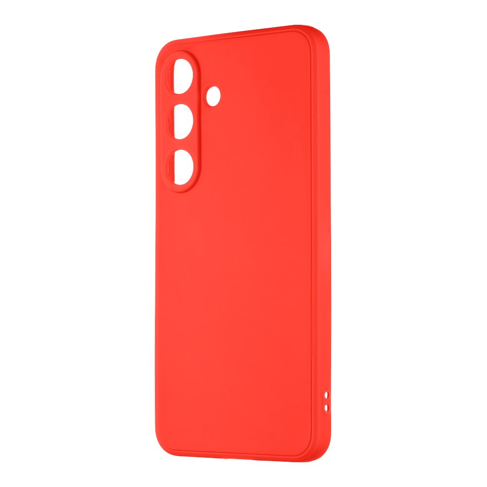 OBAL:ME Matte TPU borító Samsung Galaxy S25, piros