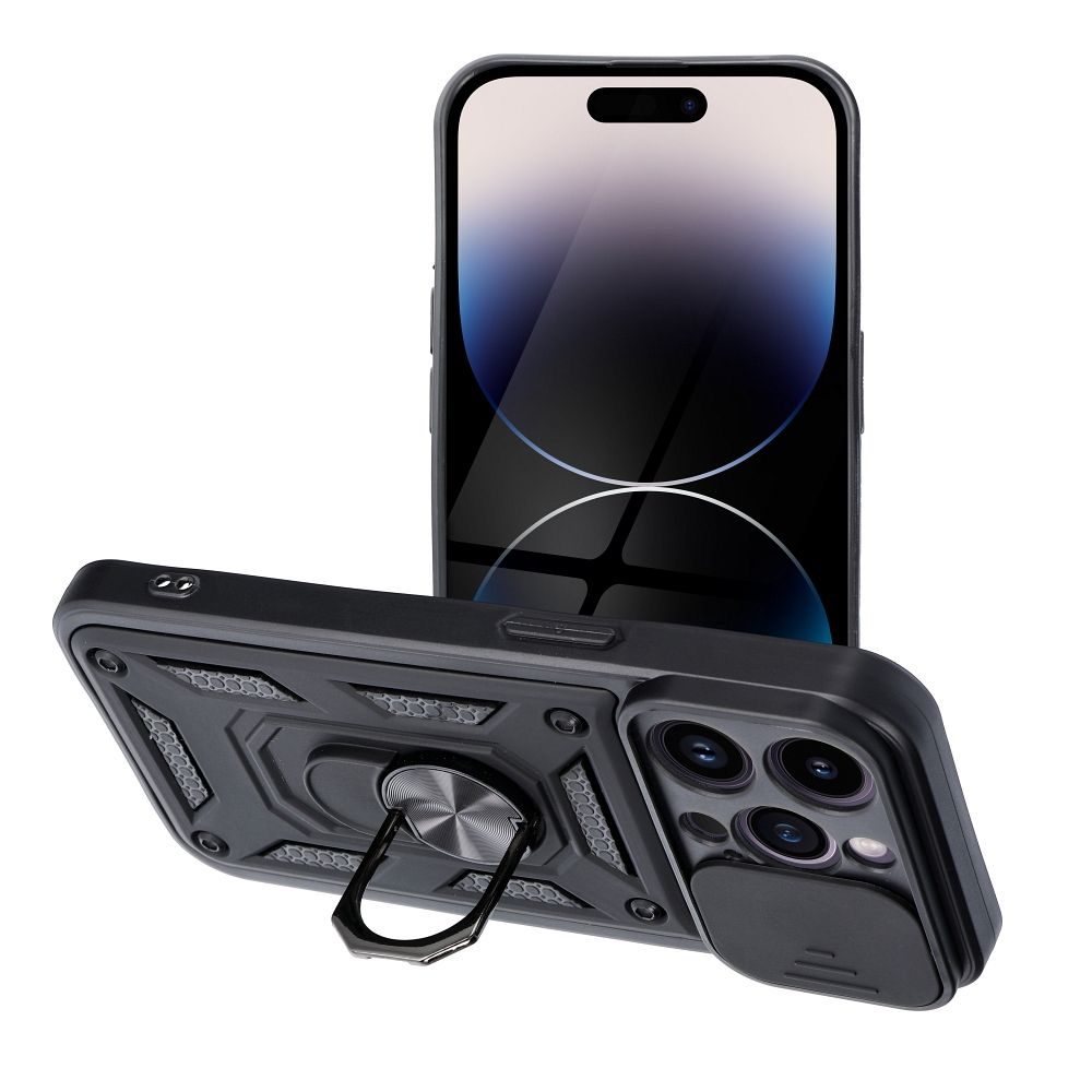 Slide Armor, IPhone 14 Pro, Fekete