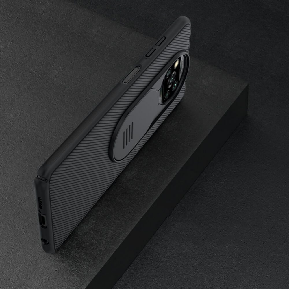 Nillkin Camshield, Xiaomi Poco X3 Pro / X3 NFC, črna