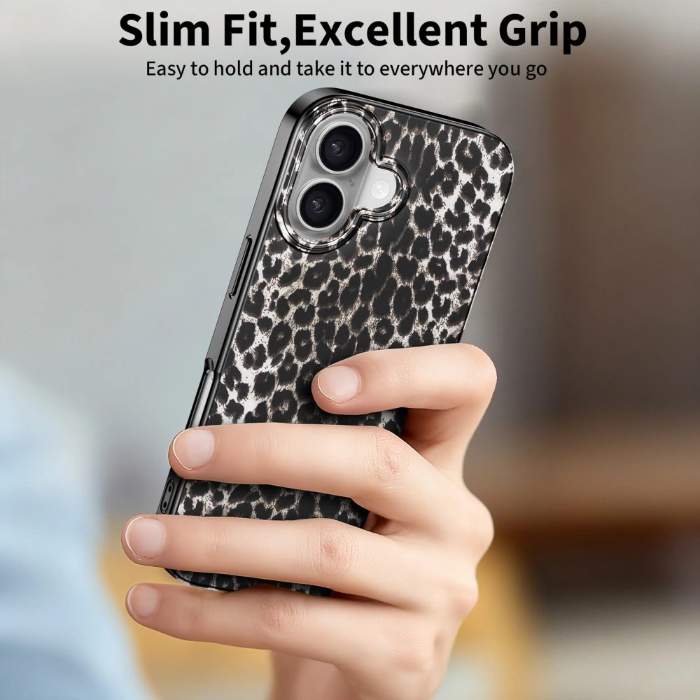Tech-Protect Lamano MagSafe obal, iPhone 17, leopard
