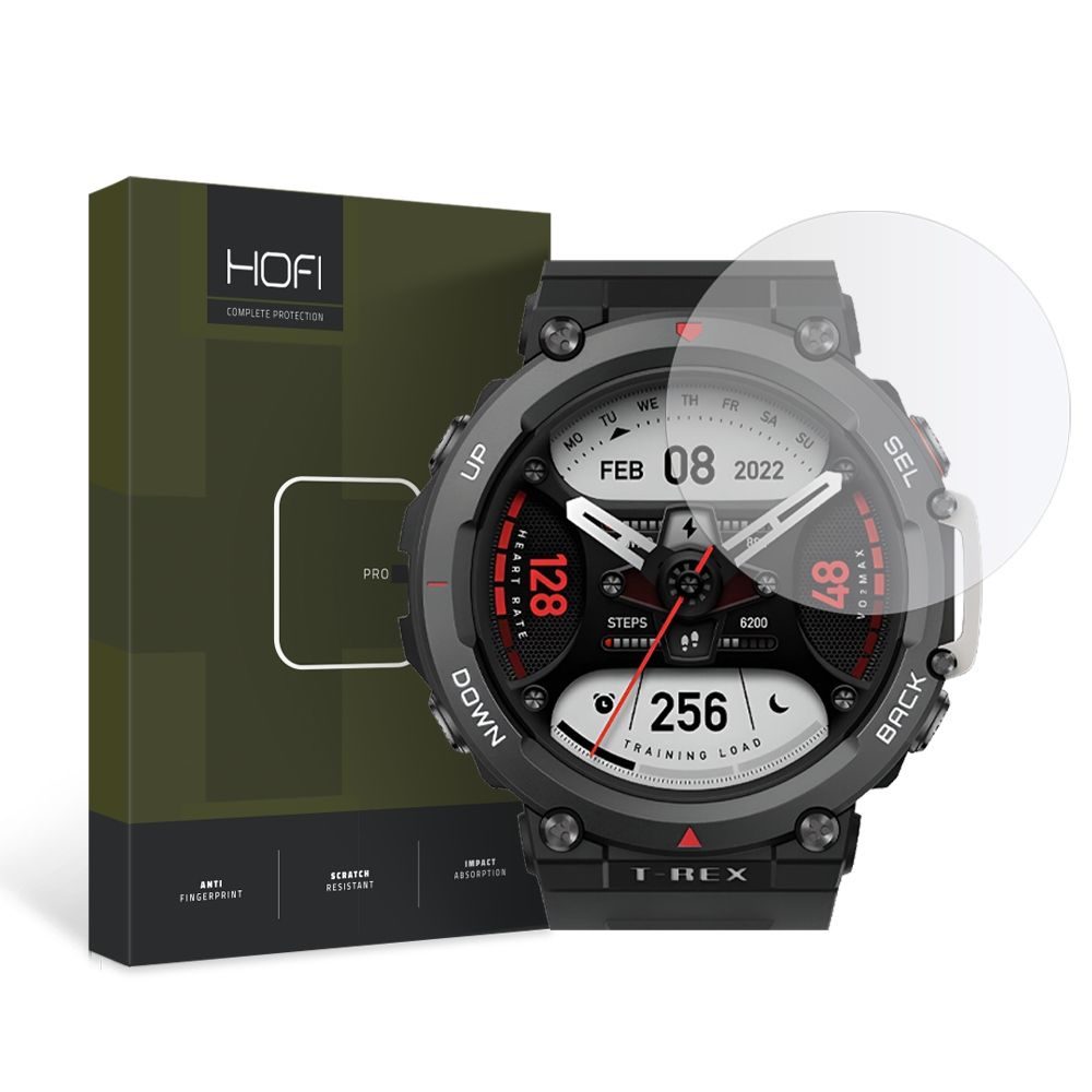 Hofi Pro+ Tvrzené Sklo, Amazfit T-REX 2, Průhledné