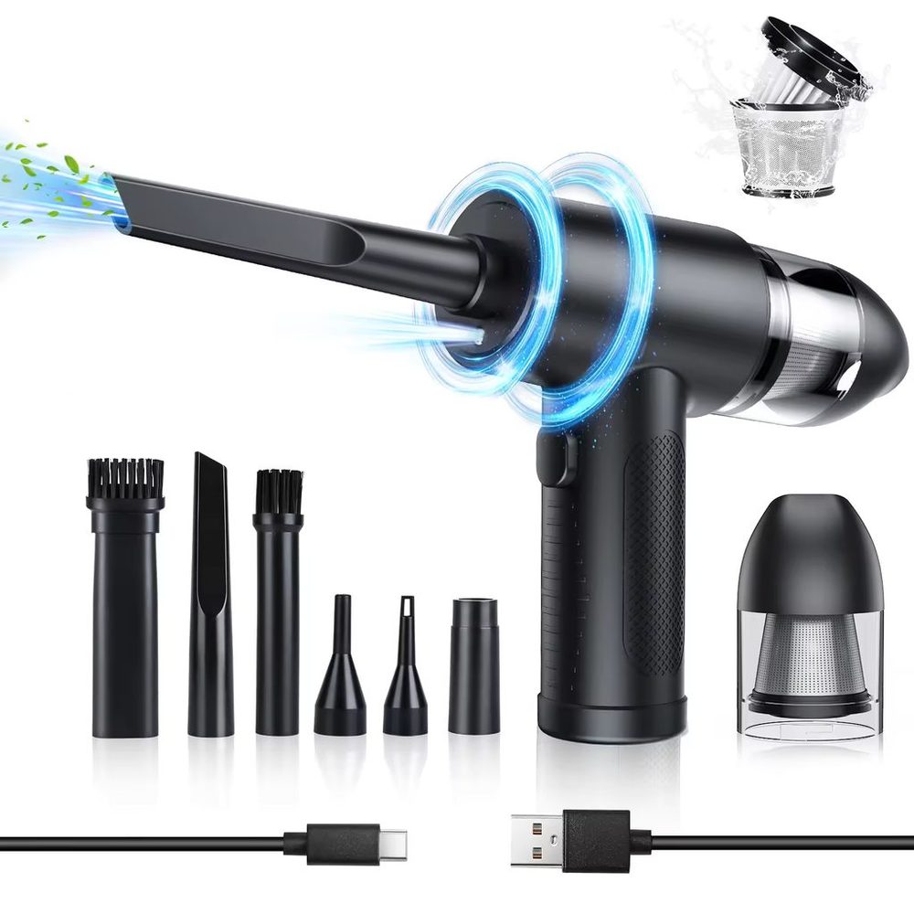 Air Duster 2in1 légkompresszor tisztításhoz és porszívózáshoz