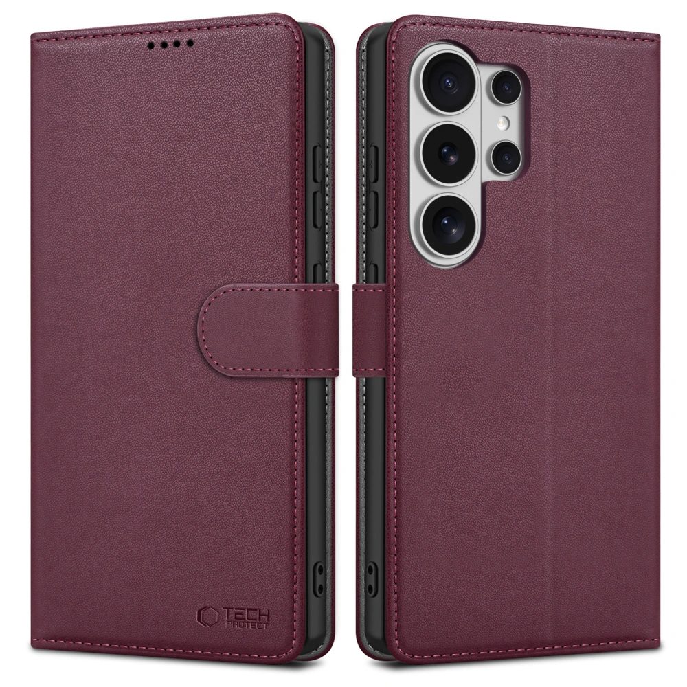 Levně Tech-Protect Samsung Galaxy S26 Ultra, vínové pouzdro