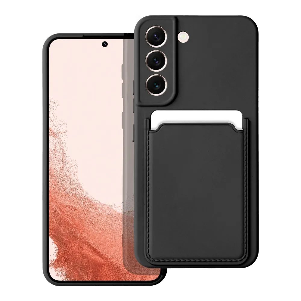 Husă Card Case, Samsung Galaxy A53 5G, Neagră