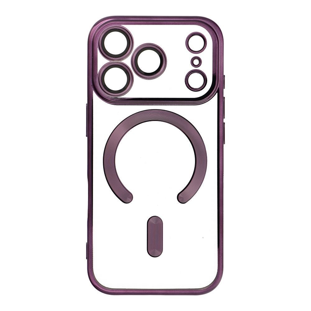 Levně Electro Mag Cover s MagSafe, iPhone 17 Pro, fialové