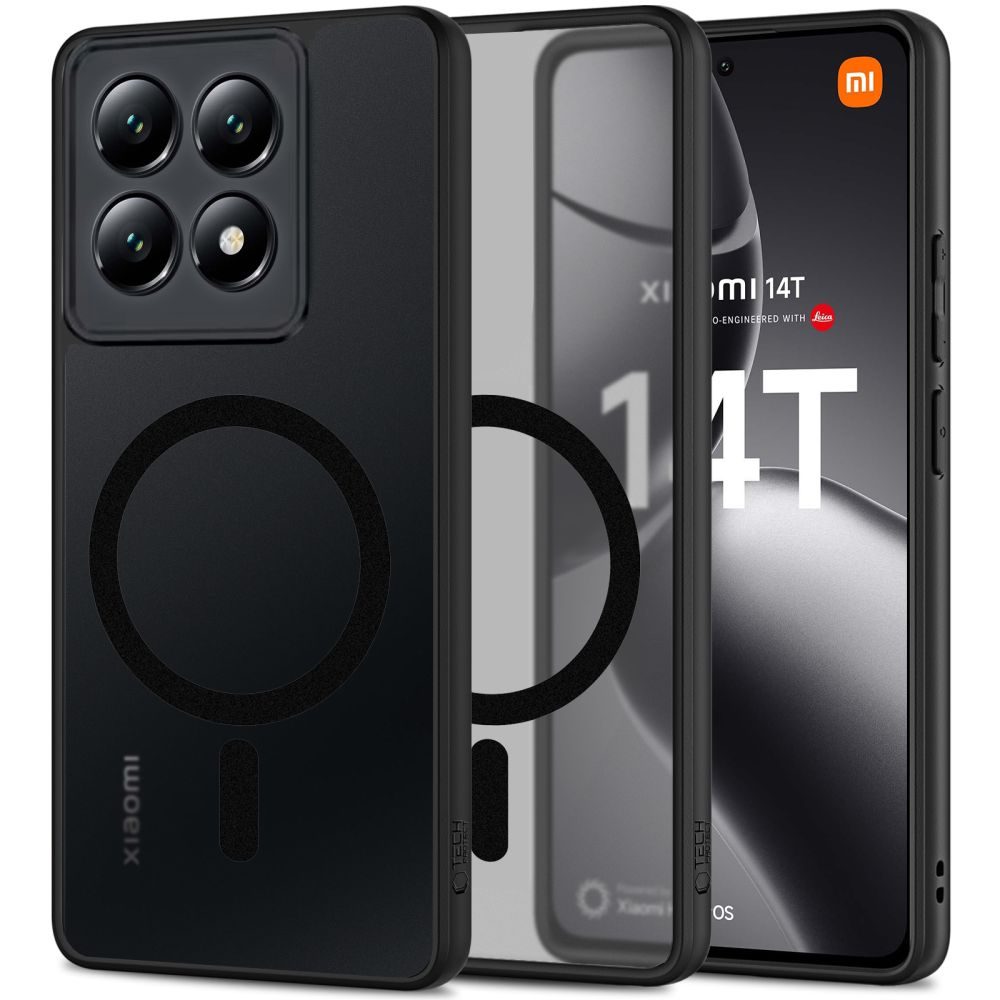 Tech-Protect MagMat MagSafe, Xiaomi 14T, fekete matt