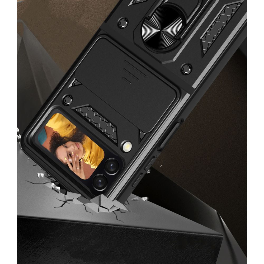 Tech-Protect CamShield Za Samsung Galaxy Z Flip 4, črna