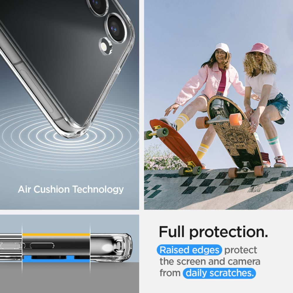 Hibrid Spigen Ultra Ovitek Za Mobilni Telefon, Samsung Galaxy S23, Prozoren