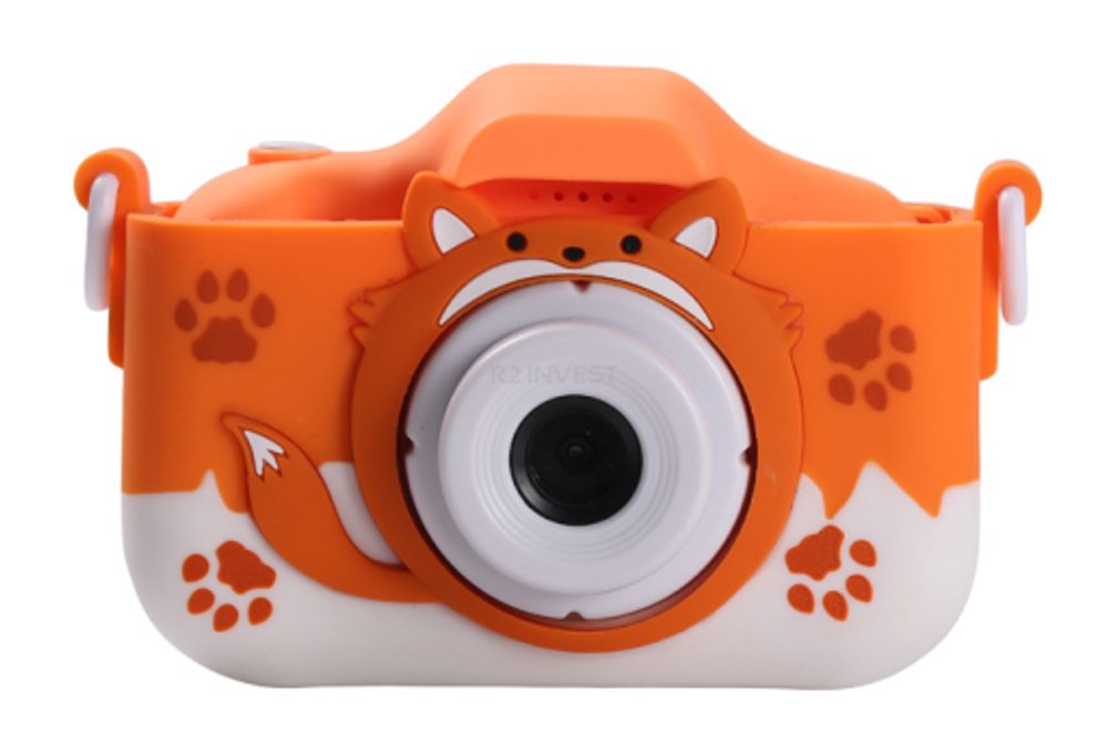 Digitální fotoaparát pro děti X5, Orange fox