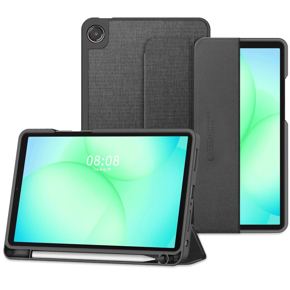 Maska Tech-Protect SC Pen Canvas, Samsung Galaxy Tab A9+ / A11+ 11.0 X210 / X215 / X216 / X230 / X235 / X236, siva