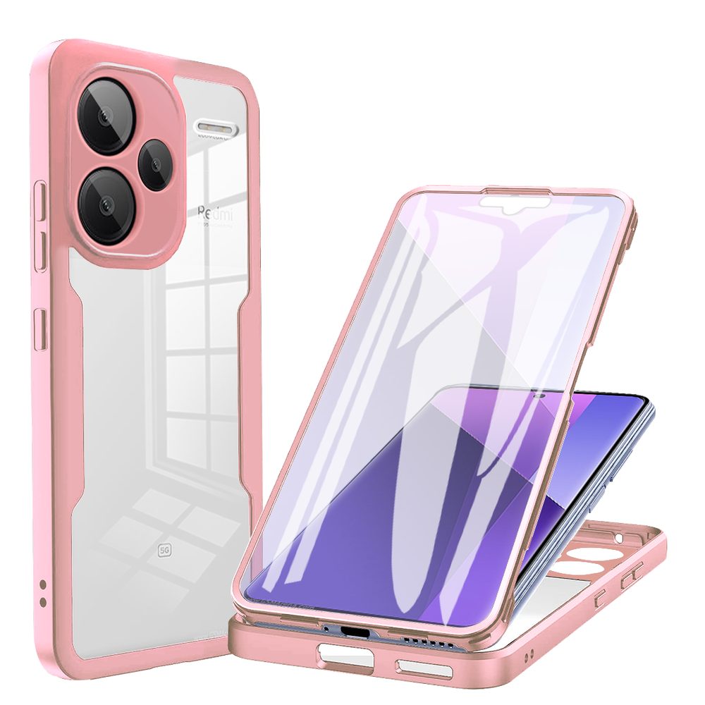 JP Defense colorful tok, Xiaomi Redmi Note 13 Pro Plus 5G, rózsaszín