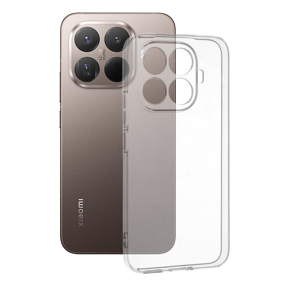 Levně Techsuit Clear Silicone, Xiaomi 15T Pro