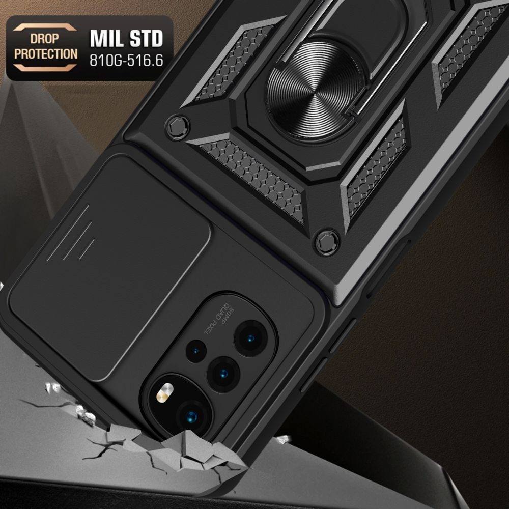 Tech-Protect CamShield Pro Motorola Moto G22 / E32 / E32s, Neagră