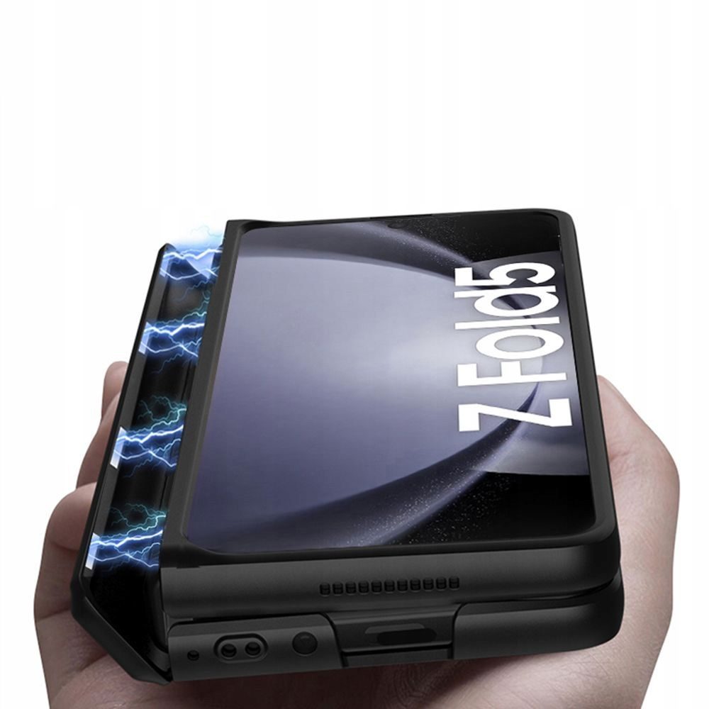 Tech-Protect Icon Magnetic, Samsung Galaxy Z Fold 5, črna