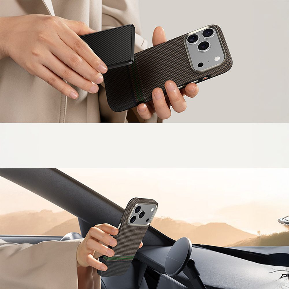 Benks Magnetic Armor Pro Prestige Kevlar obal, iPhone 17 Pro