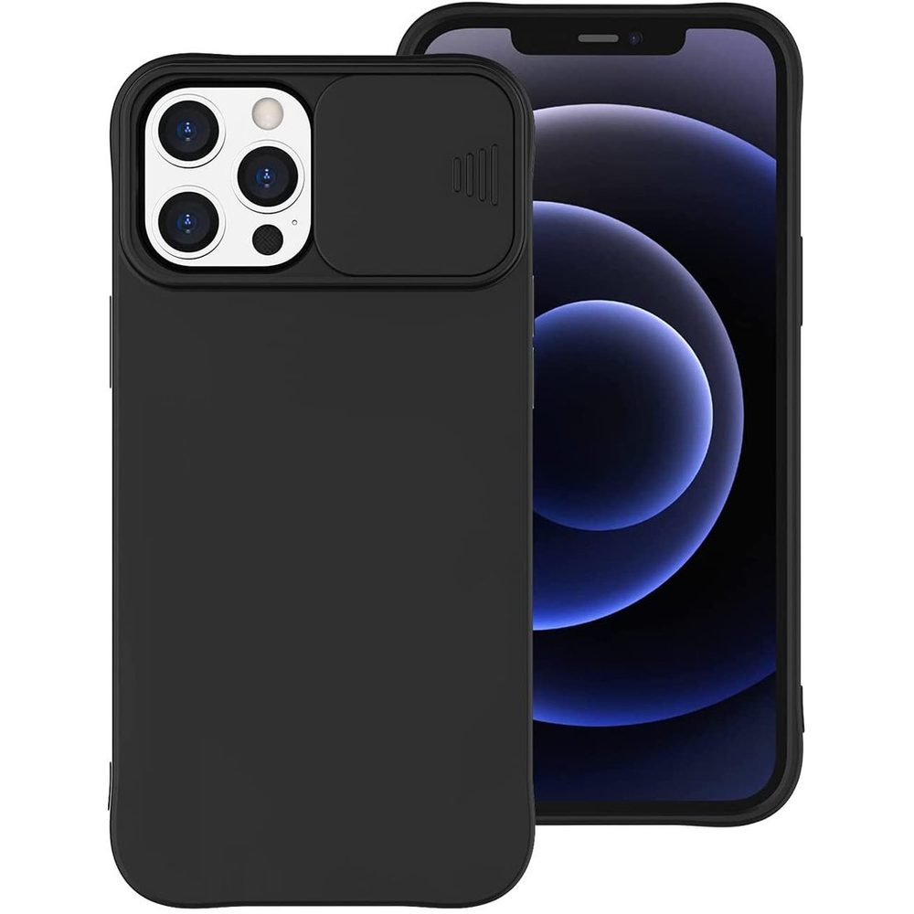 Husă Nexeri Cu Capac Pentru Cameră, Xiaomi Redmi Note 11 / 11S, Neagră