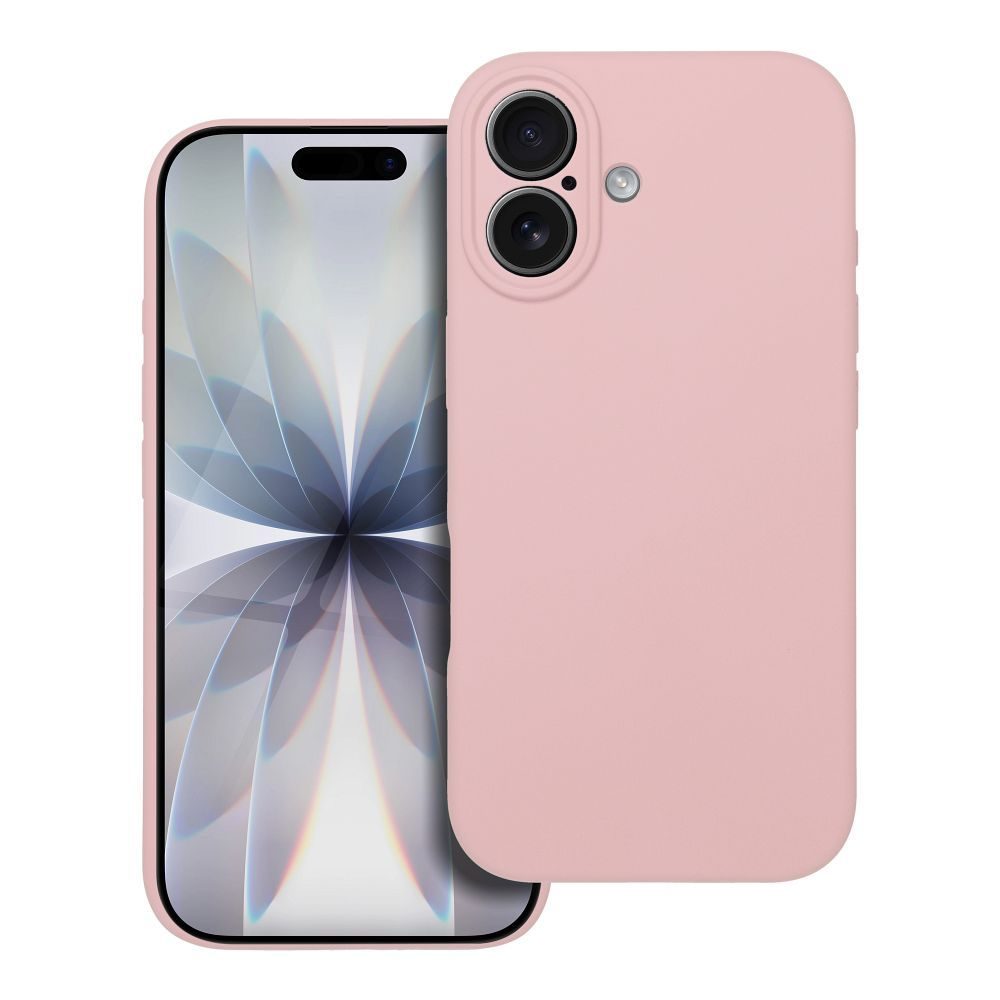 Levně Obal Silicone MagSafe, iPhone 17, světle růžový