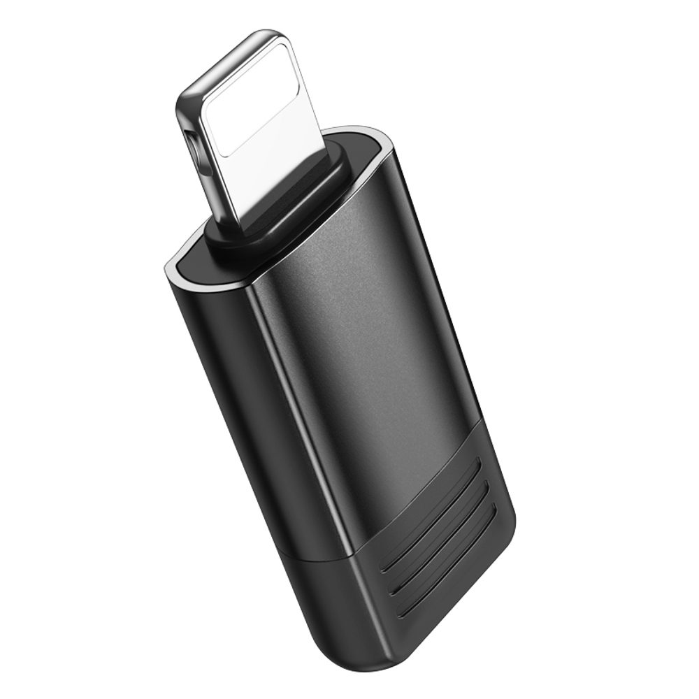 Borofone BV18 Adaptér, Lightning - USB-C, černý